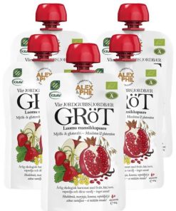 Storpack Barn & baby | Grot Jordgubb Eko 5-Pack