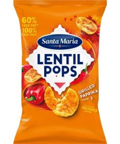 Snacks & Godis Snacks & godis | Lentil Pops Grillad Paprika