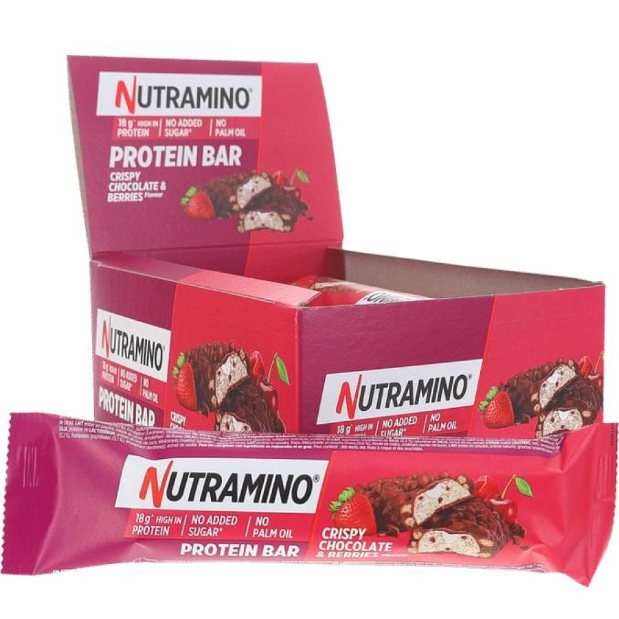 Storpack Träning & vikt | Proteinbar Crispy Chocolate & Berries 12-Pack