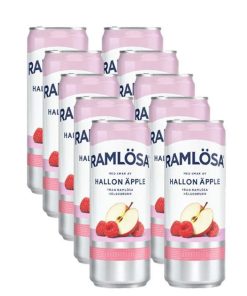 Storpack Drycker | Ramlosa Hallon Apple 10-Pack