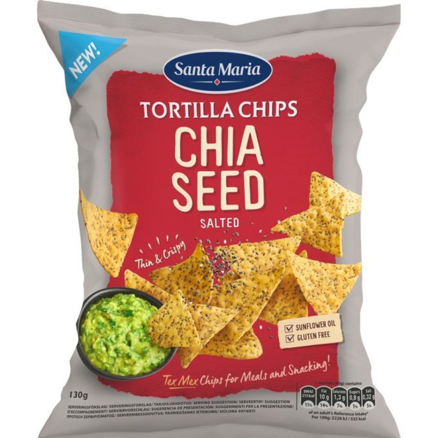 Snacks & Godis Snacks & godis | Tortilla Chips Chia Fron