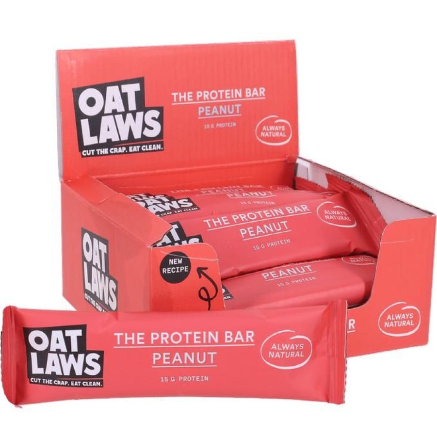 Traning & Vikt Träning & vikt | Havre Proteinbars Jordnot 12-Pack