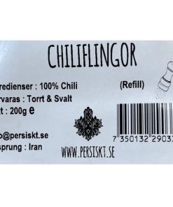 Skafferi Skafferi | Chiliflingor