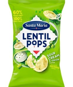 Snacks & Godis Snacks & godis | Lentil Pops Sour Cream & Onion