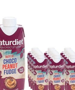 Storpack Träning & vikt | Maltidsersattning Shake Peanut Fudge 12-Pack