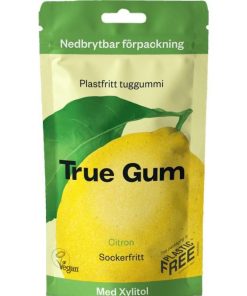 Snacks & Godis Snacks & godis | True Gum Lemon Tuggummi