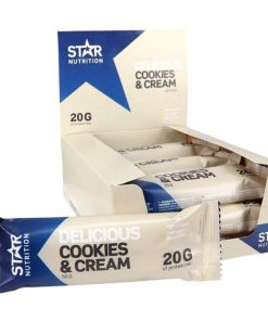 Storpack Träning & vikt | Proteinbars Cookies & Cream 12-Pack