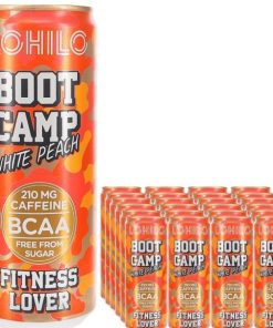 Storpack Drycker | Energidryck Boot Camp White Peach 24-Pack