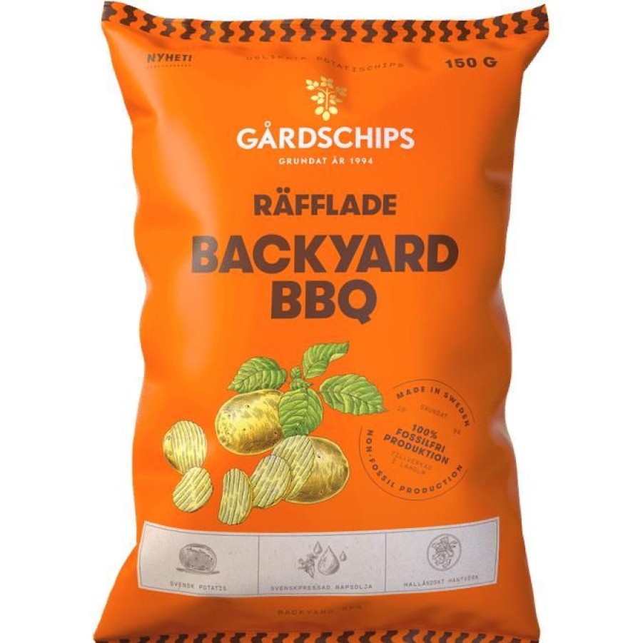 Snacks & Godis Snacks & godis | Potatischips Backyard Bbq