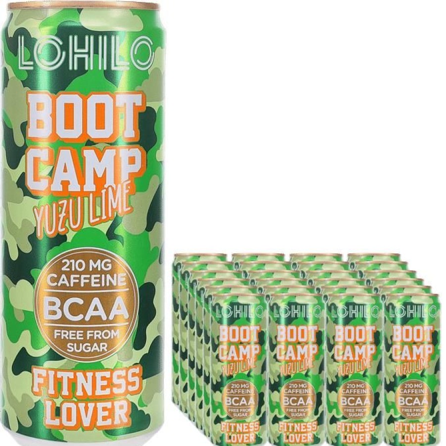 Storpack Drycker | Energidryck Boot Camp Yuzu Lime 24-Pack