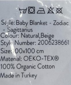 Barn & Baby Barn & baby | Babyfilt Zodiac Skytt