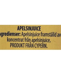 Drycker Drycker | Fruktdryck Apelsin 27-Pack