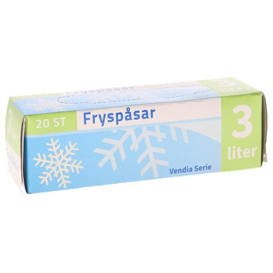 Hem & Stad Hem & städ | Fryspasar 3 Liter 20-Pack