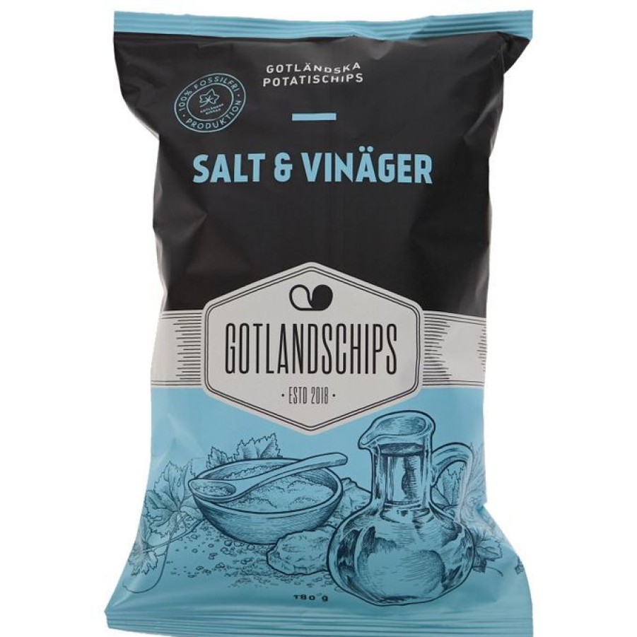 Snacks & Godis Snacks & godis | Gotlandschips Salt & Vinager