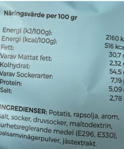 Snacks & Godis Snacks & godis | Gotlandschips Salt & Vinager