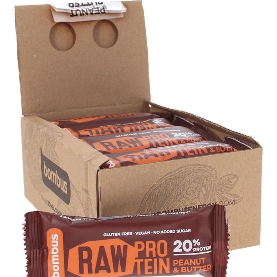 Storpack Träning & vikt | Raw Proteinbar Peanut Butter 20-Pack