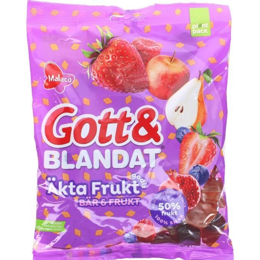 Snacks & Godis Snacks & godis | Gott & Blandat Akta Frukt & Bar 500 G