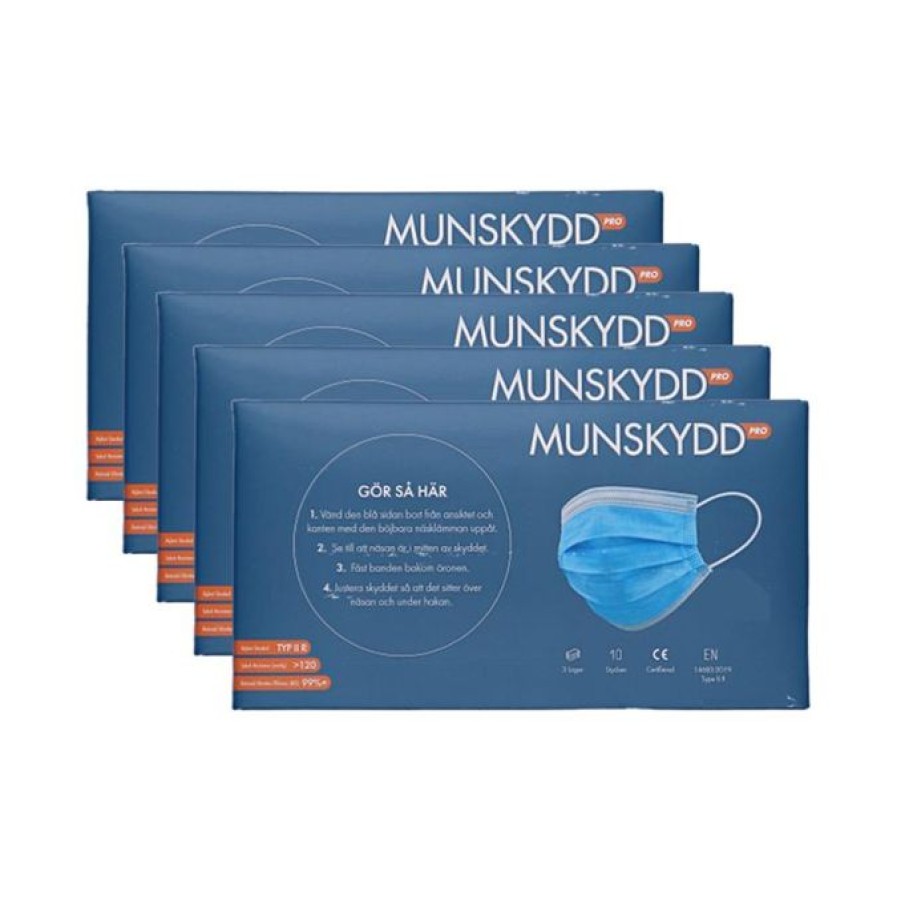 Storpack Hygien & apotek | Munskydd 10St 5-Pack