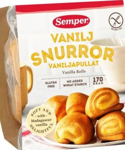 Brod& Kex & Kakor Bröd, kex & kakor | Glutenfria Vaniljsnurror